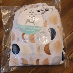 Little Sleepies Luna Neutral Crib Sheet